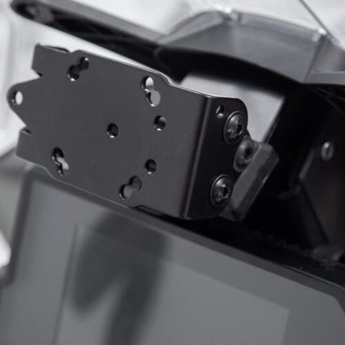 Support GPS pour cockpit Noir. KTM 790 / 890 Adv, Husqv. Norden 901.