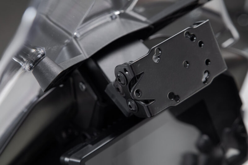 Support GPS pour cockpit Noir. KTM 790 / 890 Adv, Husqv. Norden 901.