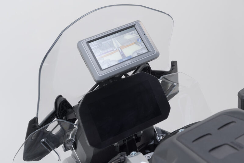 Support GPS pour cockpit Noir. BMW R 1300 GS (23-) / Adventure (24-).
