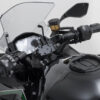 Support GPS pour guidon Noir. Kawasaki Z1000SX, Ninja 1000SX,1100SX/SE.