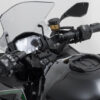 Support GPS pour guidon Noir. Kawasaki Z1000SX, Ninja 1000SX,1100SX/SE.