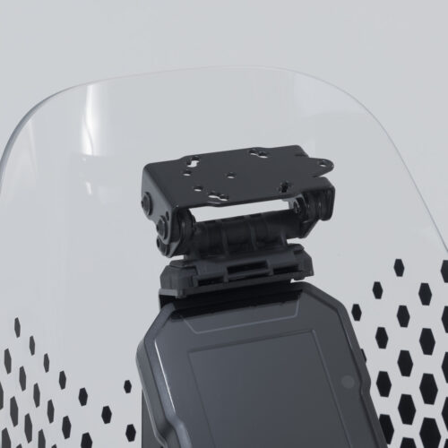 Support GPS pour cockpit Noir. Ducati DesertX (22-) / Rally (23-).