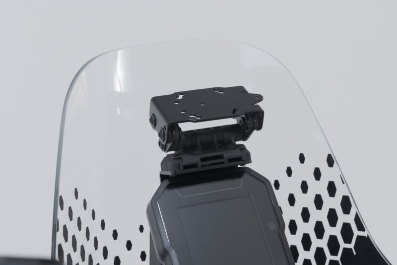 Support GPS pour cockpit Noir. Ducati DesertX (22-) / Rally (23-).