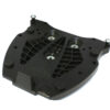 Platine d'adaptation pour porte-bagages ALU-RACK Pour Givi/Kappa Monokey. Noir.