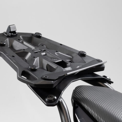 Platine dadaptation pour porte-bagage STREET-RACK Pour Givi/Kappa avec Monolock. Noir.