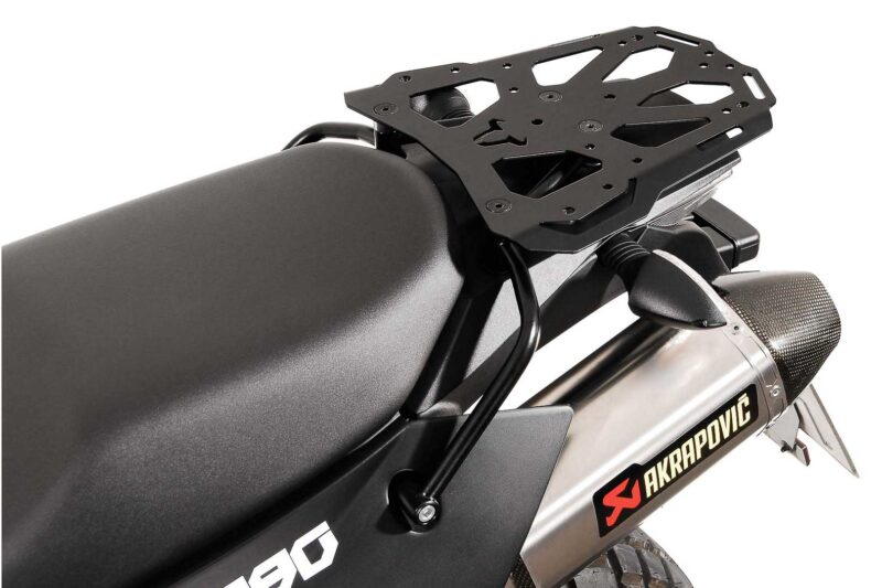 Porte-bagages STEEL-RACK Noir. KTM LC8 950 / 990 Adventure.