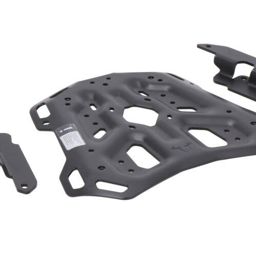 Porte-bagages ADVENTURE-RACK Noir. F 750/800/850 GS. Pour rack acier inoxyda.