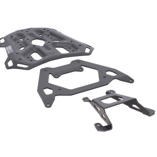 Porte-bagages ADVENTURE-RACK Noir. BMW F 750/800/850 GS. Pour plastique rack.