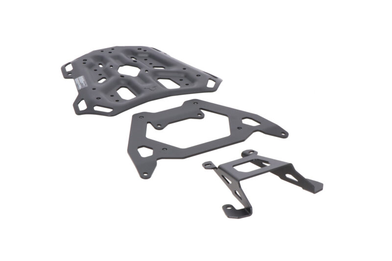 Porte-bagages ADVENTURE-RACK Noir. BMW F 750/800/850 GS. Pour plastique rack.