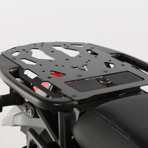Porte-bagages STEEL-RACK Noir. Kawasaki KLR 650 (08-18).