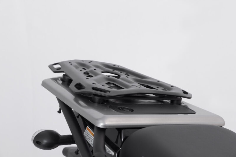 Porte-bagages ADVENTURE-RACK Noir. Kawasaki KLR 650 (22-).