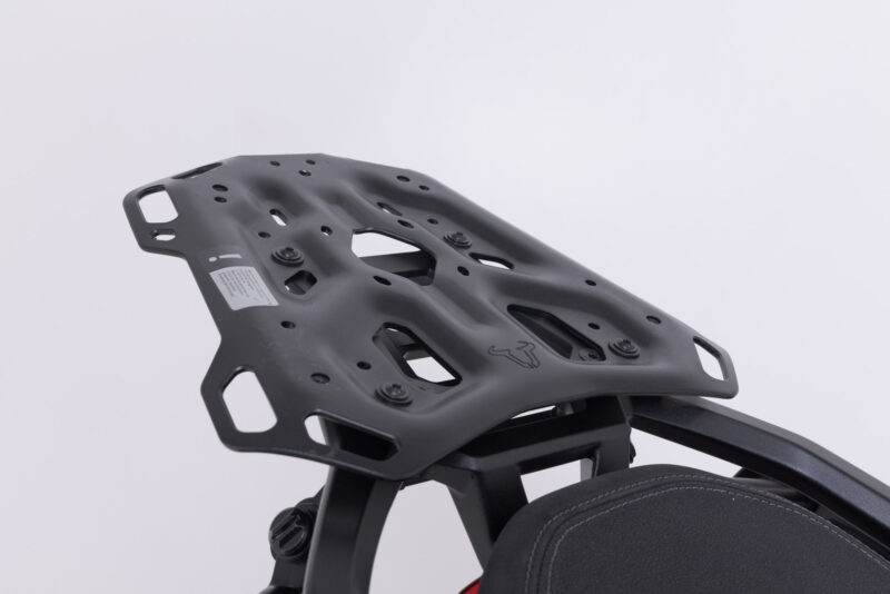 Porte-bagages ADVENTURE-RACK Noir. Moto Guzzi Stelvio (23-).