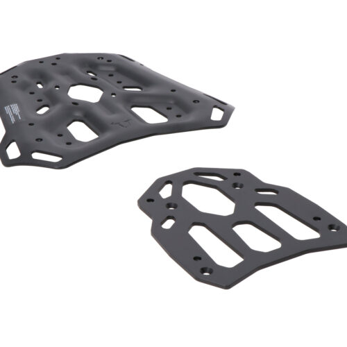 Porte-bagages ADVENTURE-RACK Noir. Moto Guzzi V85 TT (19-23).