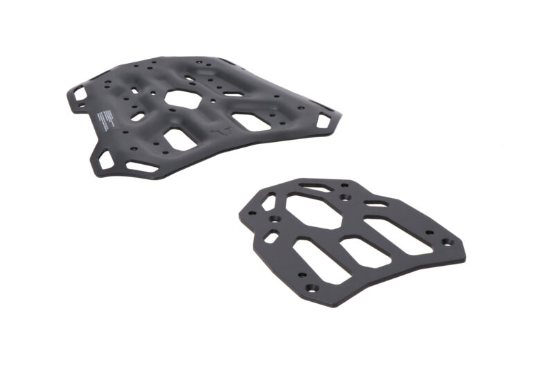 Porte-bagages ADVENTURE-RACK Noir. Moto Guzzi V85 TT (19-23).