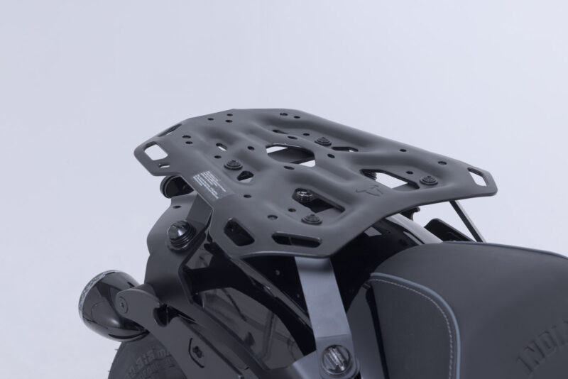 Porte-bagages ADVENTURE-RACK Noir. Modèles Indian Scout (24-).