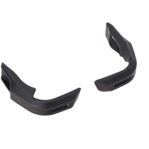 Set de patins de protection pour coques Adventure Noir. Côté gauche et côté droit.