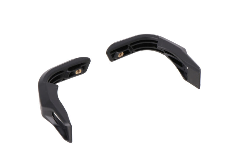 Set de patins de protection pour coques Adventure Noir. Côté gauche et côté droit.