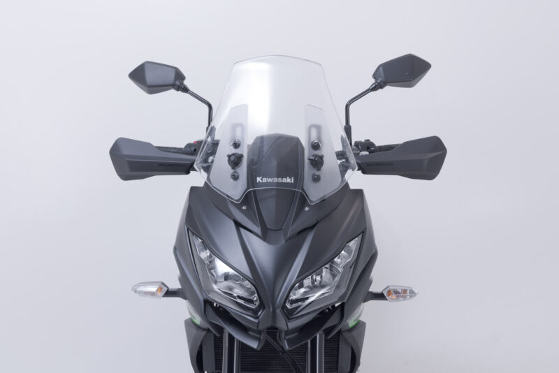 Kit protège-mains Sport Noir. Kawasaki Versys 650 (07-21).