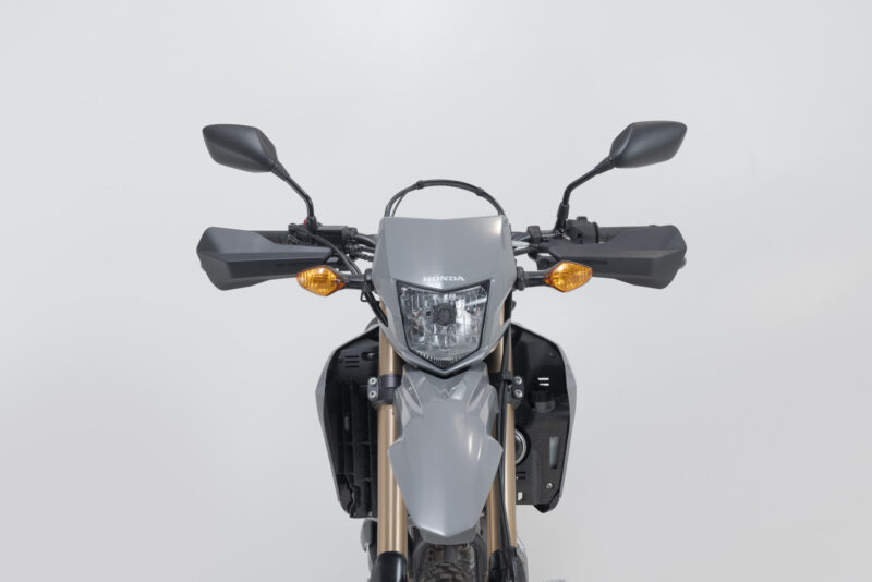 Kit protège-mains Sport Noir. Honda CRF300L, Triumph Scrambler 400X.