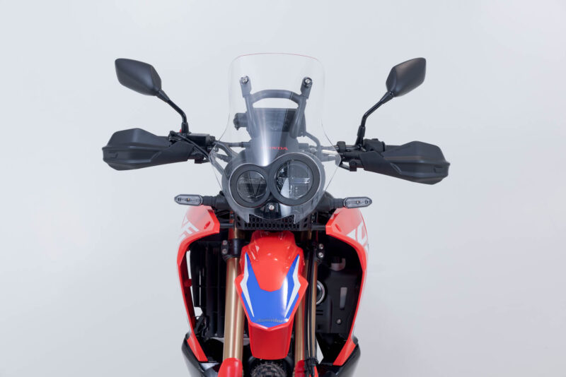 Kit protège-mains Adventure Noir. Honda CRF300 Rally (20-).