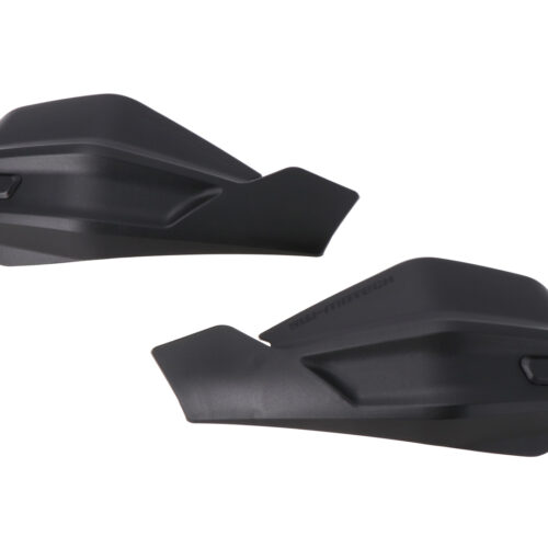 Set de coques protège-mains Adventure Noir. Par paire. Sans kit de montage.