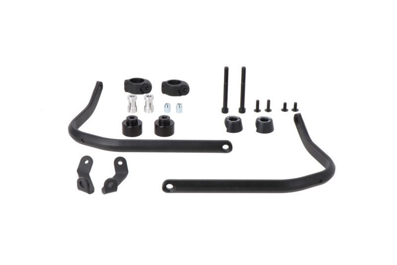 Kit de montage des protège-mains Noir. Honda CB500X (18-), NX500 (23-).