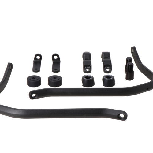 Kit de montage des protège-mains Noir. Yamaha Ténéré 700 (19-).