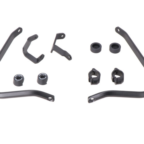 Kit de montage des protège-mains Noir. Tiger 900/GT/Rally/Pro, Tiger 850 Sport.