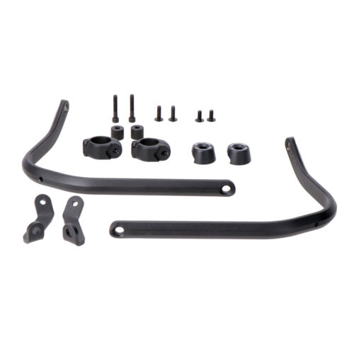 Kit de montage des protège-mains Noir. Honda XL750 Transalp (22-).