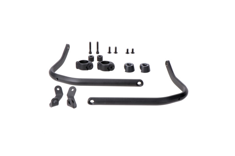 Kit de montage des protège-mains Noir. Honda XL750 Transalp (22-).