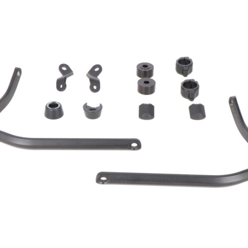 Kit de montage des protège-mains Noir. Suzuki V-Strom 800 / 800DE (22-).