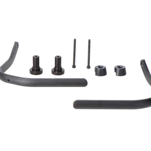 Kit de montage des protège-mains Noir. Honda CB750 Hornet (22-).