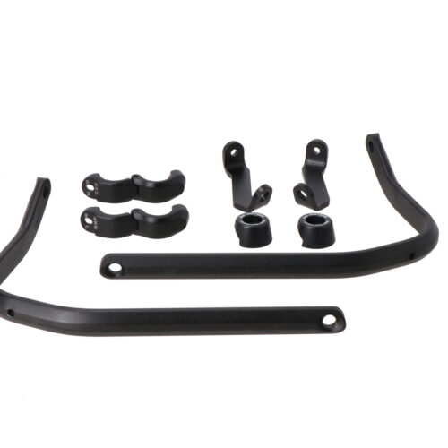 Kit de montage des protège-mains Noir. BMW R1200GS/A, R1200R/S, 1000XR, F900R/XR.