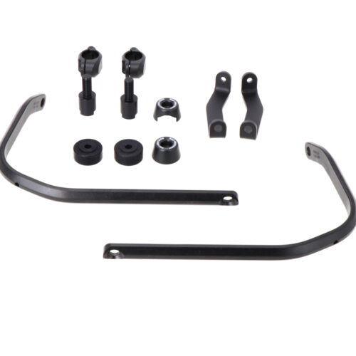 Kit de montage des protège-mains Noir. Modèles BMW / Kawasaki / Triumph.