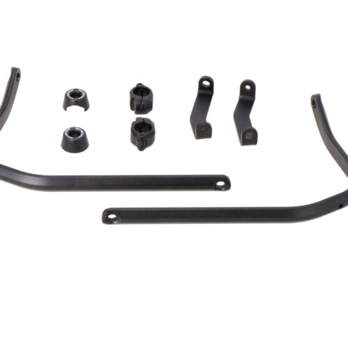 Kit de montage des protège-mains Noir. BMW F700GS/F800GS, Yam XT1200Z Super Ténéré.