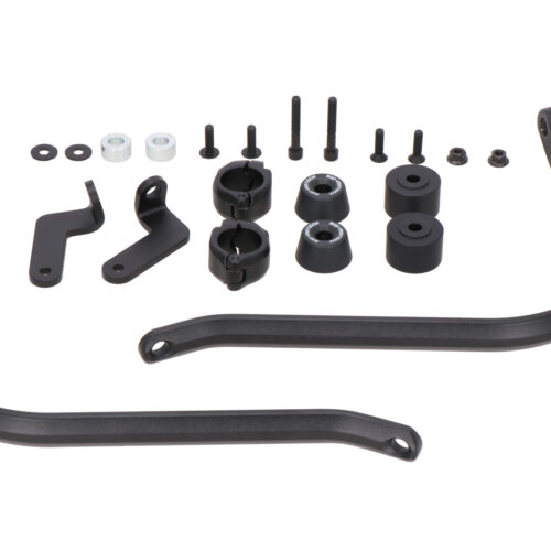 Kit de montage des protège-mains Noir. Modèles Triumph Tiger 1200GT / Rally.