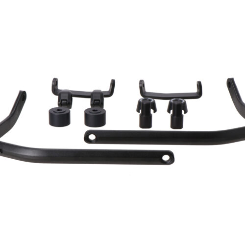 Kit de montage des protège-mains Noir. Ducati DesertX / Rally, CFMoto 800MT-X.