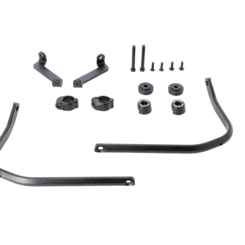 Kit de montage des protège-mains Noir. Ducati Scrambler (14-).