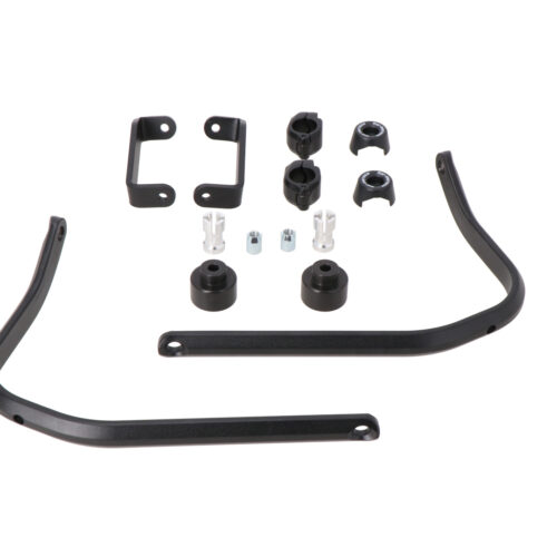 Kit de montage des protège-mains Noir. Honda CRF300 Rally (20-).