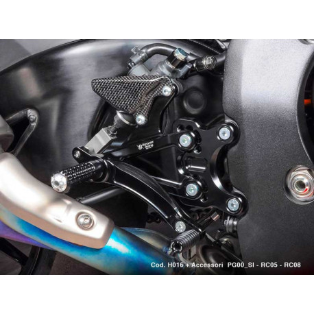 HONDA CBR 1000 RR Commandes reculées Bonamici inversées ou non version route