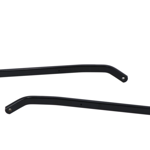 Kit de fixation pour protège-mains Noir. Moto Guzzi V85 TT / Travel (19-23).