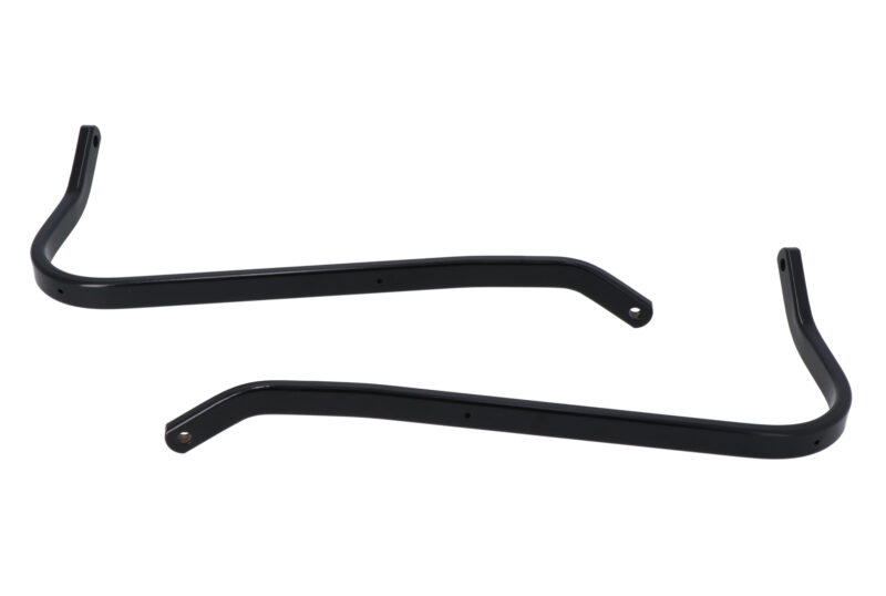 Kit de fixation pour protège-mains Noir. Moto Guzzi V85 TT / Travel (19-23).