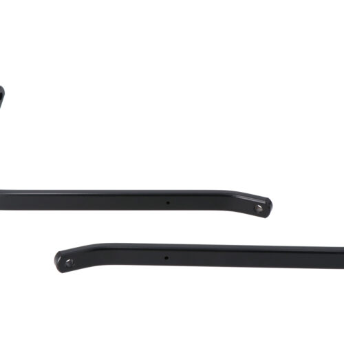 Kit de montage pour protège-mains Noir. Kawasaki KLR 650 (22-).