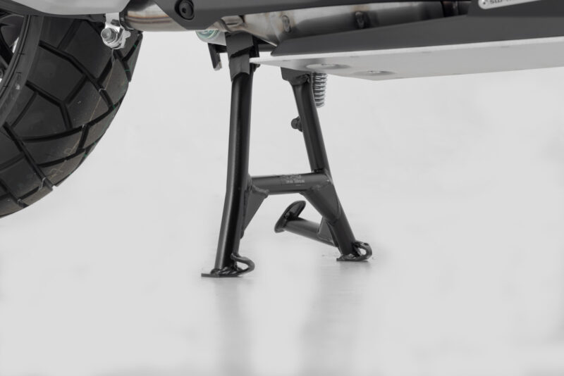 Béquille centrale Noir. Honda CB500X (18-), NX500 (23-).