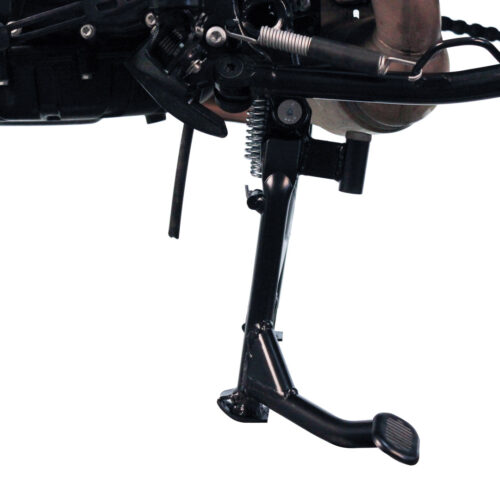 Béquille centrale Noir. BMW F650/700GS Kit de rabaissement.