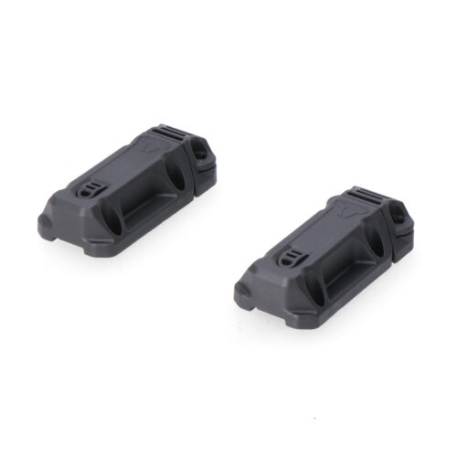 Set montage sacoches latérales BLAZE Avec base et prise.Sans support. Noir.