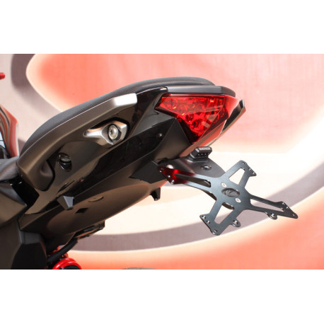 KAWASAKI ER6 SUPPORT DE PLAQUE REGLABLE