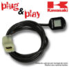 KAWASAKI K1 indicateur de rapport engagé plug and play