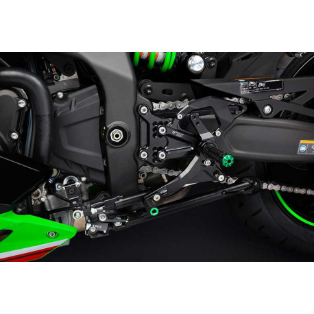 KAWASAKI NINJA 250R-400R COMMANDES RECULEES VITESSES NORMALES OU INVERSEES