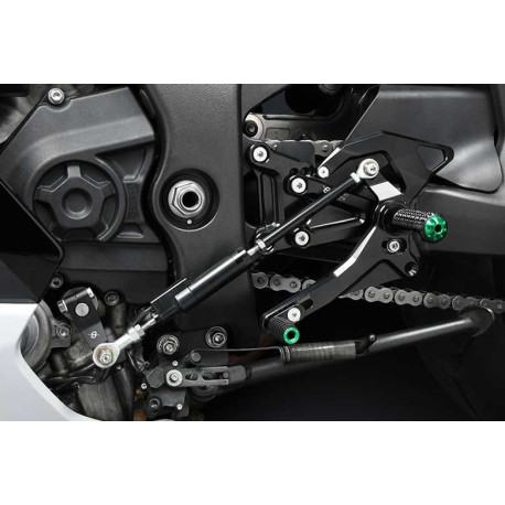 KAWASAKI ZX10R COMMANDES RECULEES INVERSEES OU NON